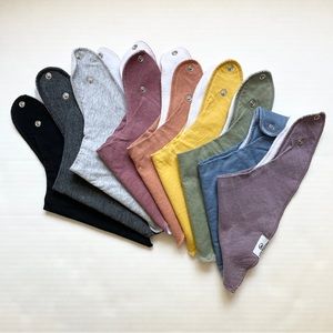 Little Munchkins 100% Organic Cotton Drool Bibs